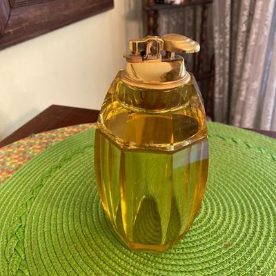 Vintage Midcentury Murano Glass Table Lighter and Cigarette Holder