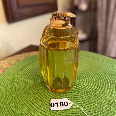 Vintage Midcentury Murano Glass Table Lighter and Cigarette Holder
