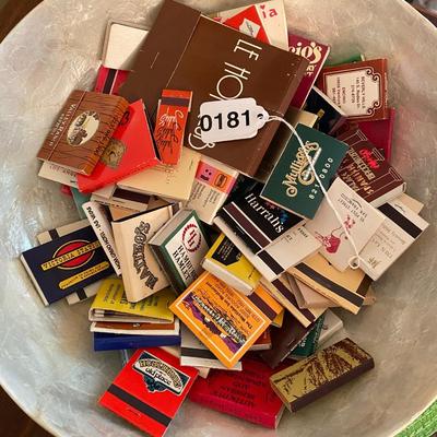 Vintage Retro Matchbooks  Lot 1