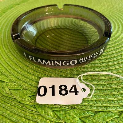 Vintage Flamingo Hilton and Towers Ashtray