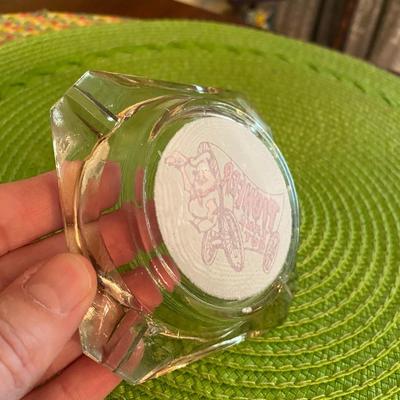 Vintage Pioneer Chicken Ashtray