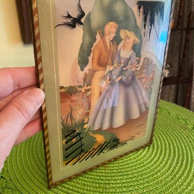 Victorian Morris and Bendien Sandre Art Couples Courting Bouquet