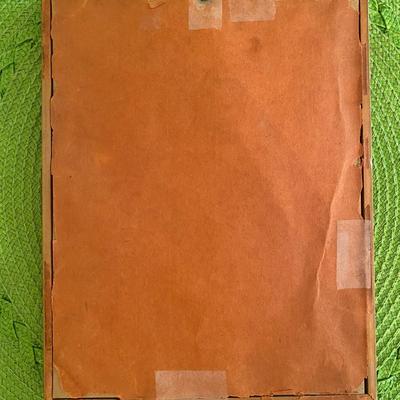 Vintage Geo Dunoy Towards Print with Gouache Painted Accents - Fashion Elegance Paris