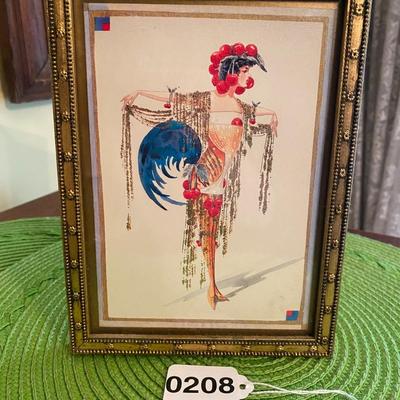 Turnowsky's Art Caberet Rooster Dress / Costume