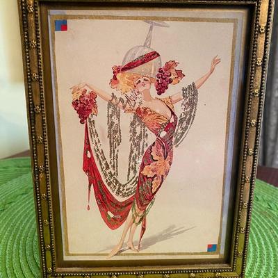 Turnowsky's Art Caberet Red Wine Dress / Costume with Wine Glass Headdress