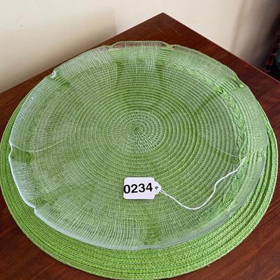 Clear Glass Refined Fleur Torte Platter by Arcoroc 