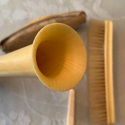 Victorian Bakelite / Celluloid Vanity 4 Piece  Grouping