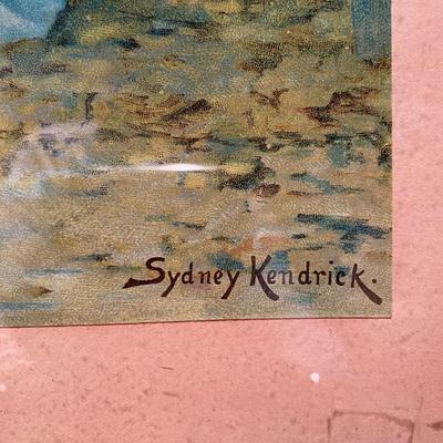 Lovely Victorian Framed Print by Sydney (Percy) Kendrick