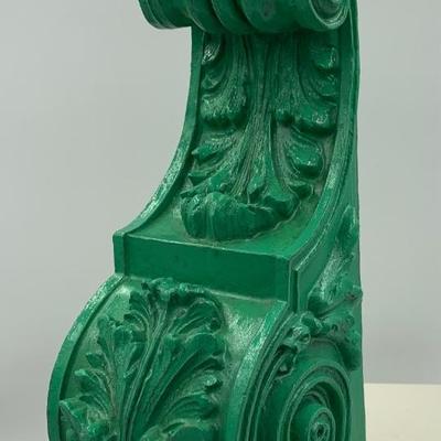 Painted decorative cornice
