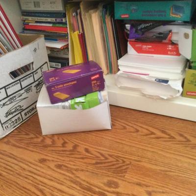 1133 Office Supply Lot Paper Envelopes Packing Mailers