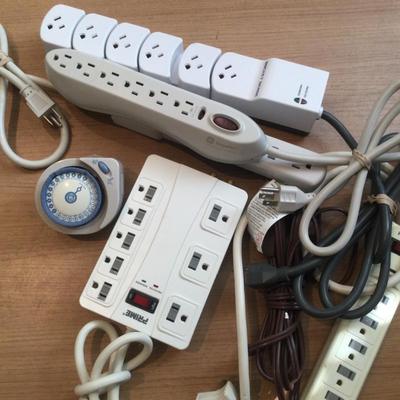1160 Extension Cord Surge Protector Lot