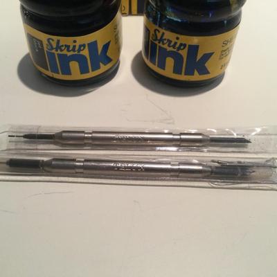 1167 Sheaffer Ink Lot and Assorted Pens Telux