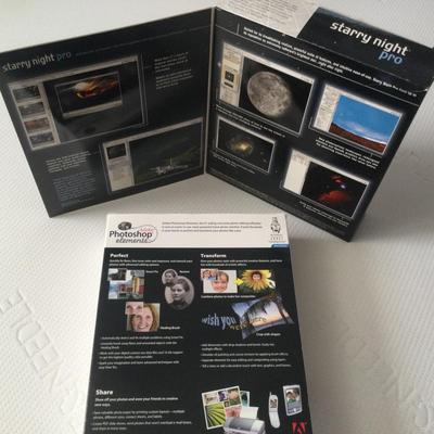 1170 Mac Computer Software Lot Starry Night Pro & Adobe Photoshop Elements