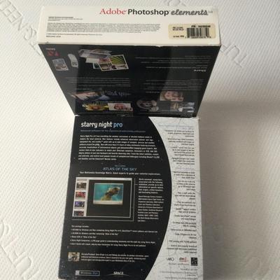 1170 Mac Computer Software Lot Starry Night Pro & Adobe Photoshop Elements
