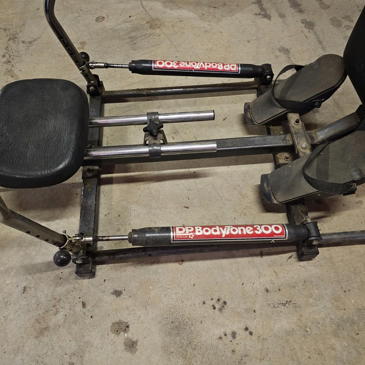 Lifestyler 550 Exercycle DP Bodytone 300 Rowing Machine BG JS EstateSales