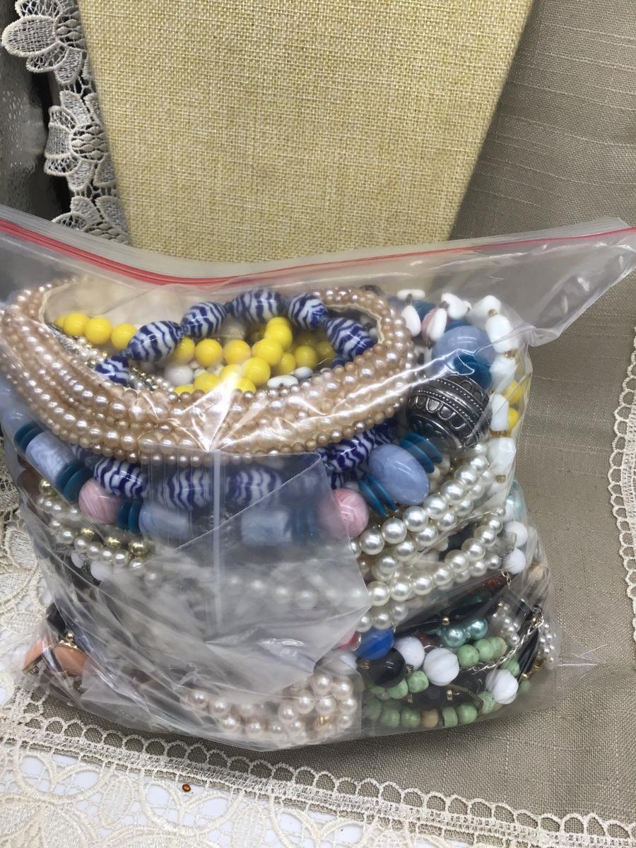 45 plus Vintage Necklaces. Good For Resale