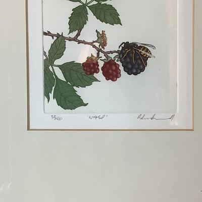 Lot  1140 Five Signed/Numbered/Framed Robert Russel  (1996)