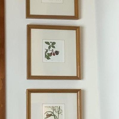 Lot  1140 Five Signed/Numbered/Framed Robert Russel  (1996)