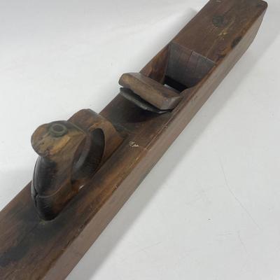 Antique Wood Woodworking Plane Greenfield Tool Co. -  W. Butcher / F. Krause 22