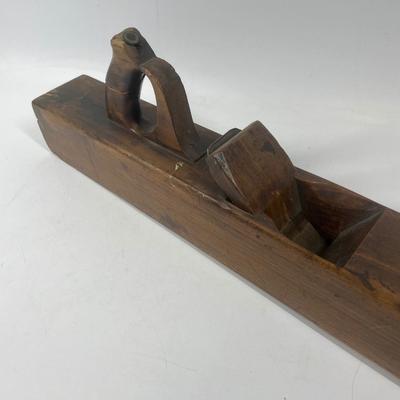 Antique Wood Woodworking Plane Greenfield Tool Co. -  W. Butcher / F. Krause 22