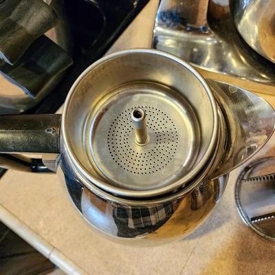 Vintage Saladmaster Jet-O-Matic Model 10 Electric Coffee Percolator