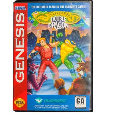 Battletoads Double Dragon - Sega Genesis game