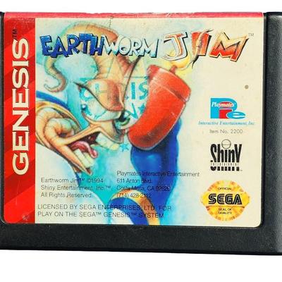 Earthworm Jim - Sega Genesis game
