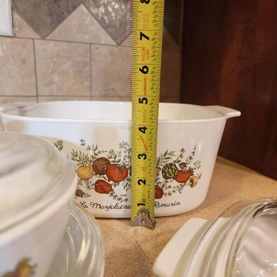 14 pieces vintage Corning Ware "Spice 0 Life"