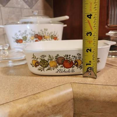 14 pieces vintage Corning Ware "Spice 0 Life"