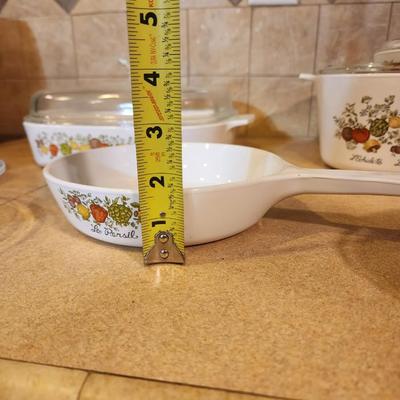 14 pieces vintage Corning Ware "Spice 0 Life"