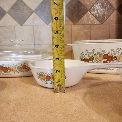14 pieces vintage Corning Ware "Spice 0 Life"