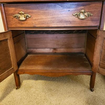 Antique Oak washstand