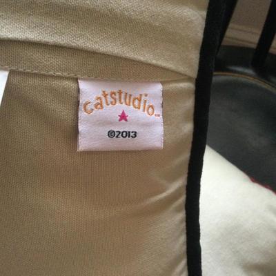 1189 Chesapeake Bay Cat Studio Map Pillow & Woven L.L. Bean Pillow