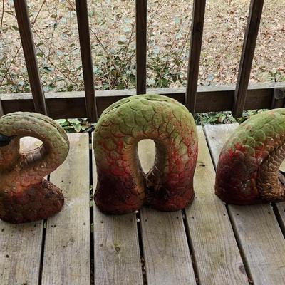 Heavy Concrete Garden Dragon