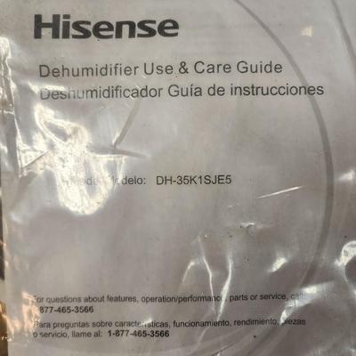 HiSense Dehumidifiers (two available - pickup in South Highlands)