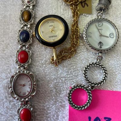 Lot of glam ladies watches Joan Rivers