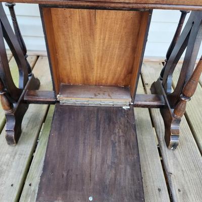 Antique Piano Bench