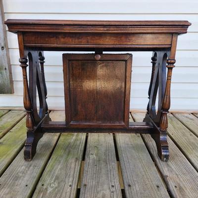 Antique Piano Bench