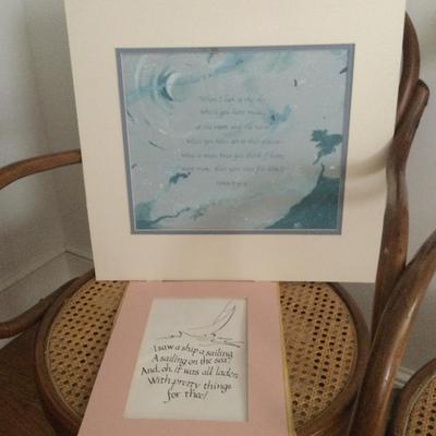 1230 Matted Quotes Sailing Ready to Frame