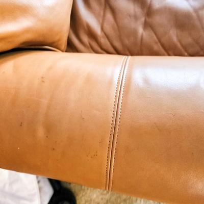 Ethan Allen Leather Chair