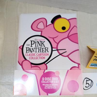PINK PANTHER CLASSIC TV Movie CARTOON DVD COLLECTOR'S SET Collectible 5-Disc