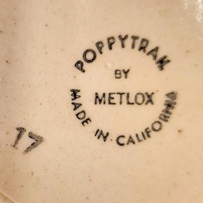 Metlox Poppytrail Rooster China