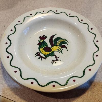Metlox Poppytrail Rooster China