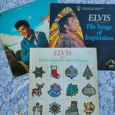 Three Elvis Albums