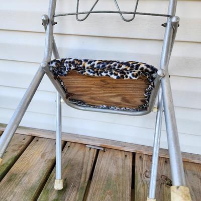 Mid-Century Aluminum Child's Chair