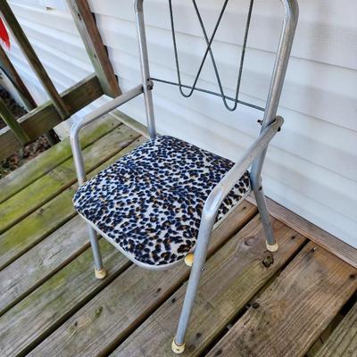 Mid-Century Aluminum Child's Chair