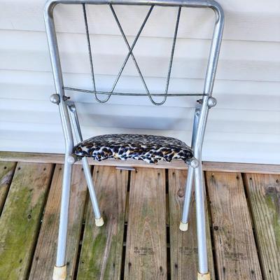Mid-Century Aluminum Child's Chair