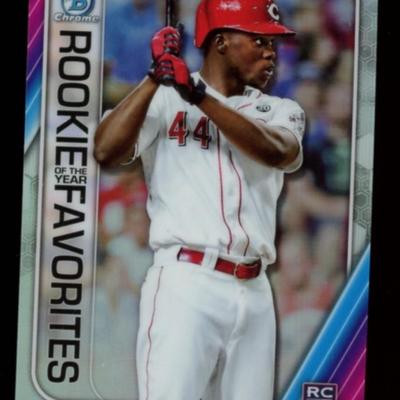 2020 BOWMAN CHROME ROOKIE OF THE YEAR ARISTIDES QUINO
