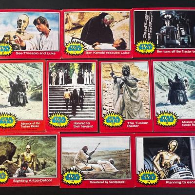 1977 STAR WARS LOT