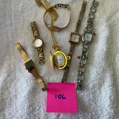 Lot of ladies fashion watches